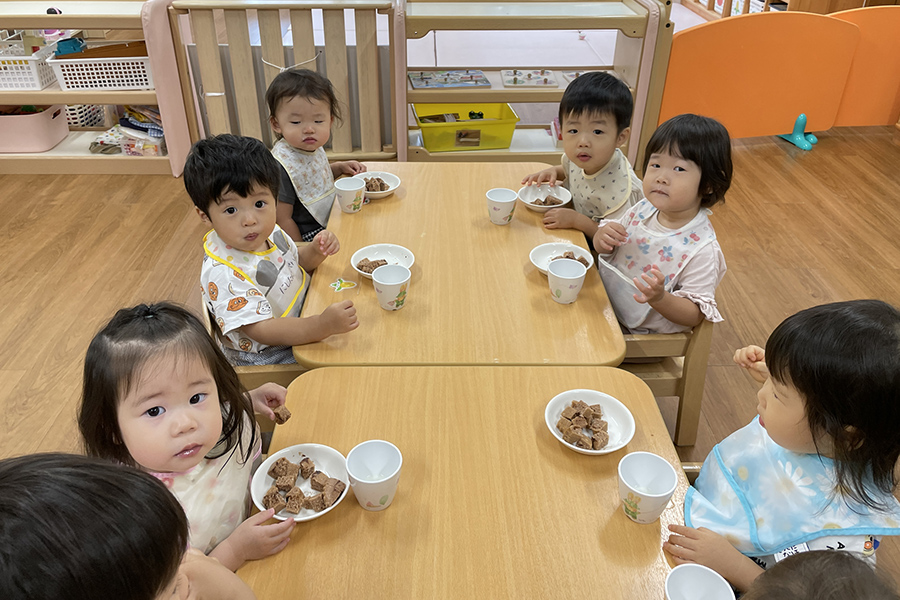 園での一日