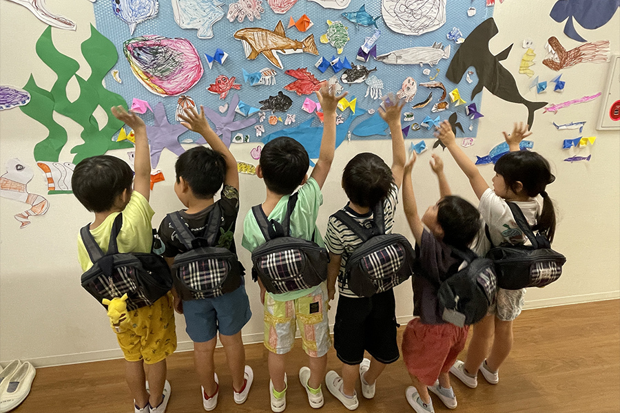 園での一日